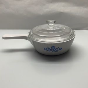 Vintage CorningWare saucepan & lid P-81-B 1 pint